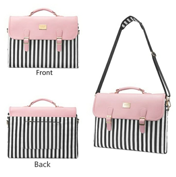 πHOST PICKπSlim-Pink, 15.6-Inch Laptop Bag - Picture 5 of 11